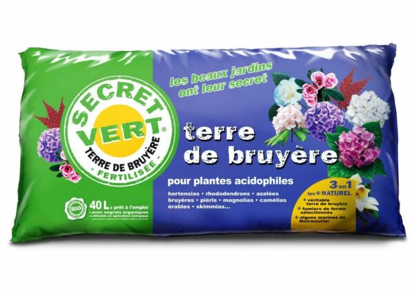 TERRE DE BRUYÈRE BIO - SECRET VERT