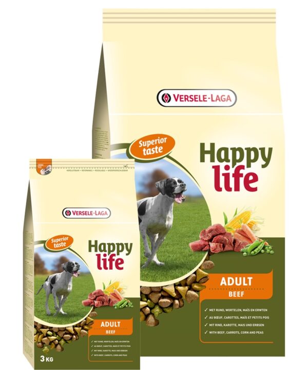 Happy Life Adult Boeuf/beef - Versele-Laga – Image 2
