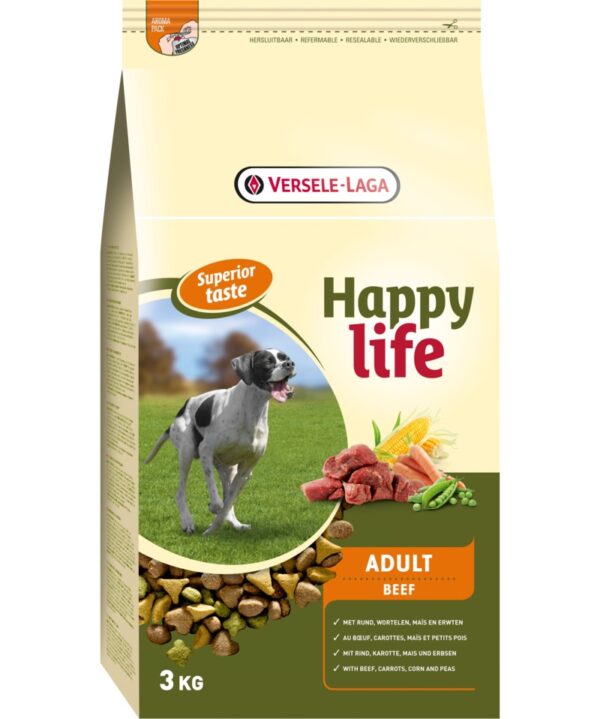 Happy Life Adult Boeuf/beef - Versele-Laga