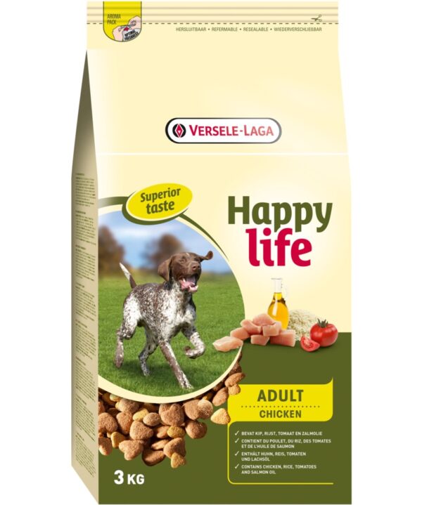 Happy Life Adult Poulet/Chicken - Versele-Laga