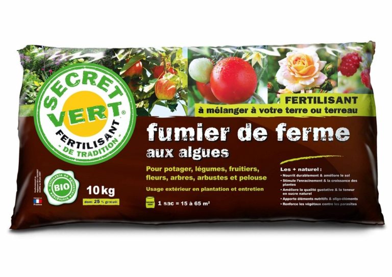 Fumier De Ferme En Granulés Gamm Vert