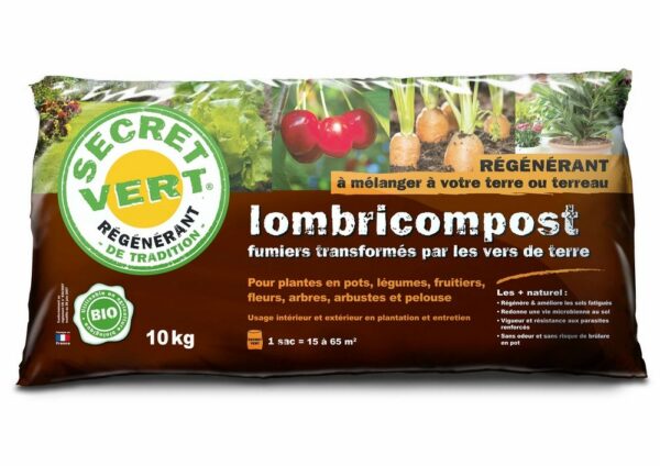 LOMBRICOMPOST UAB - RÉGÉNÉRANT - SECRET VERT