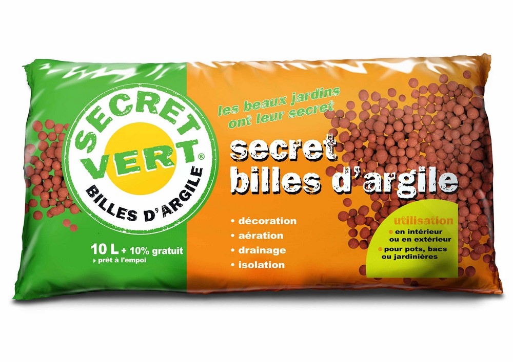 SECRET BILLES D'ARGILE 8/16 UAB - SECRET VERT - Vebaflor
