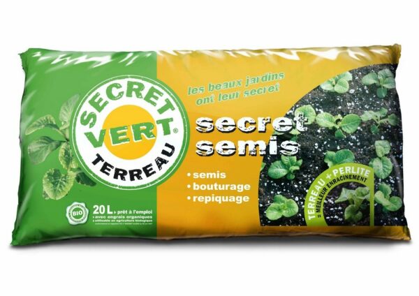 TERREAU SEMIS  - SECRET VERT