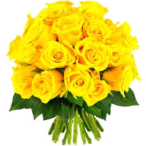 Bouquet de roses jaunes - Vebaflor