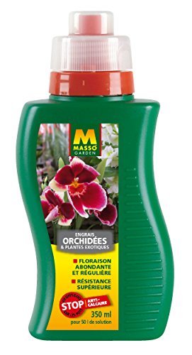 Engrais ORCHIDEES & Plantes Exotiques 350 ml - Masso Garden