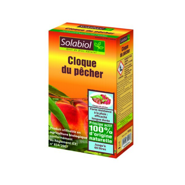 Cloque du pêcher 100 g- Solabiol