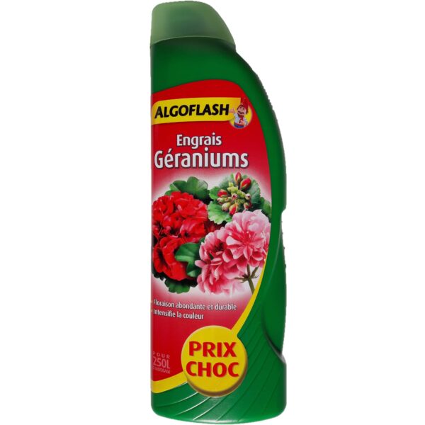 Engrais Géraniums 1 L - Algoflash
