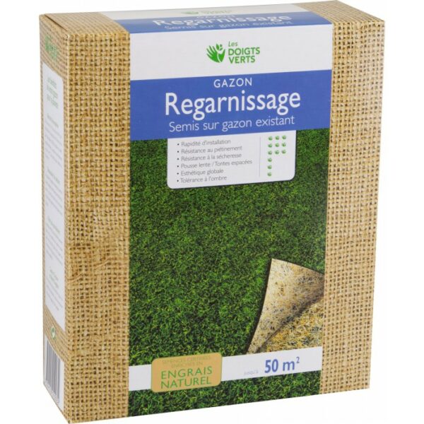 Gazon regarnissage Les Doigts Verts - 1 kg