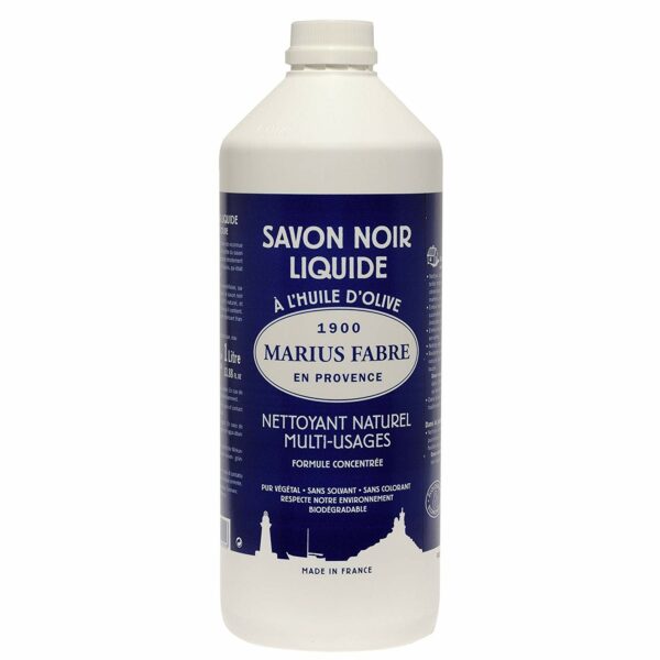 Savon Noir Liquide à l'huile d'olive 1 L Marius Fabre