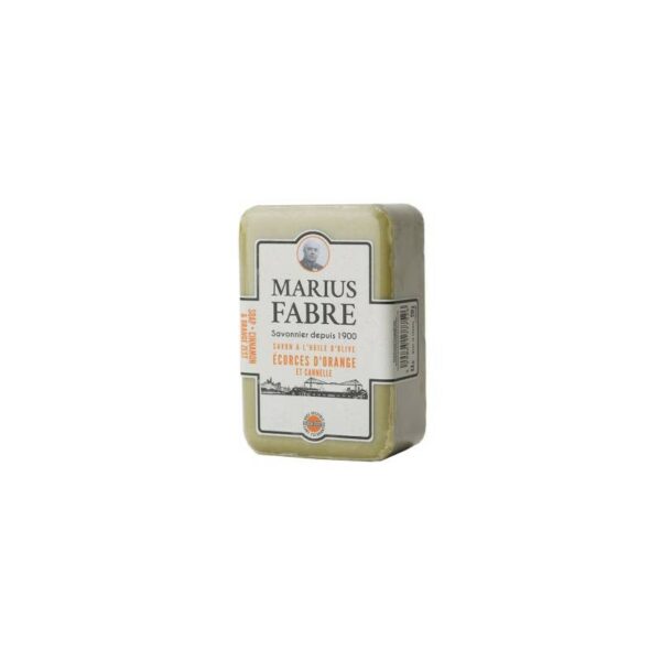 Savon à l'huile d'olive écorces d'orange et cannelle 150 g Marius Fabre