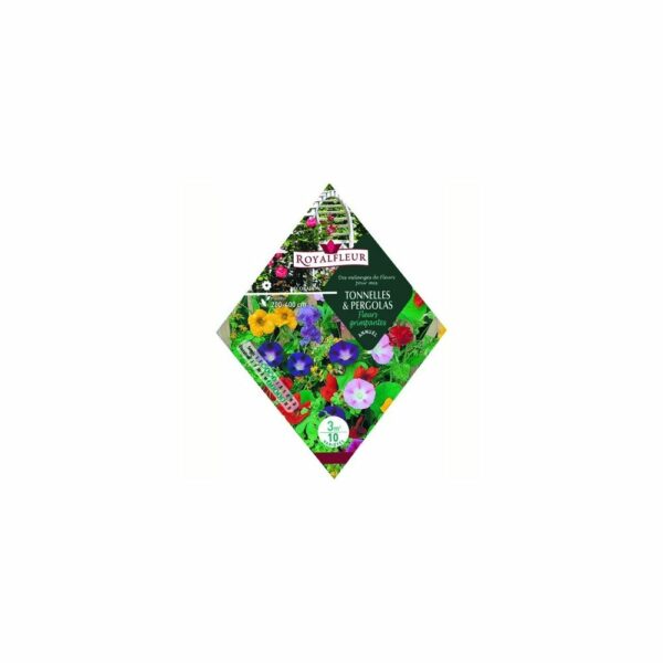 Des mélanges de fleurs pour mes tonnelles et pergolas fleur grimpantes RoyalFleur