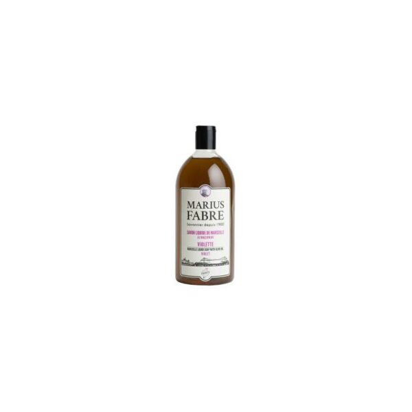Savon Liquide de Marseille à l'huile d'olive violette 400 ml Marius Fabre