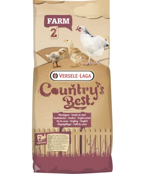 POULET Farm 2 Mash Farine Croissance - VERSELE LAGA - 20KG